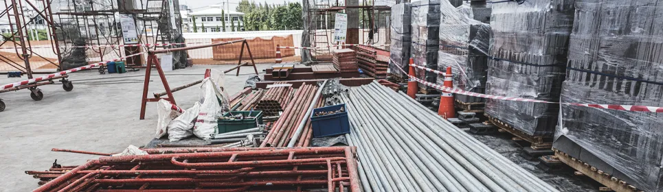 the procurement phase of a project brought in these construction materials